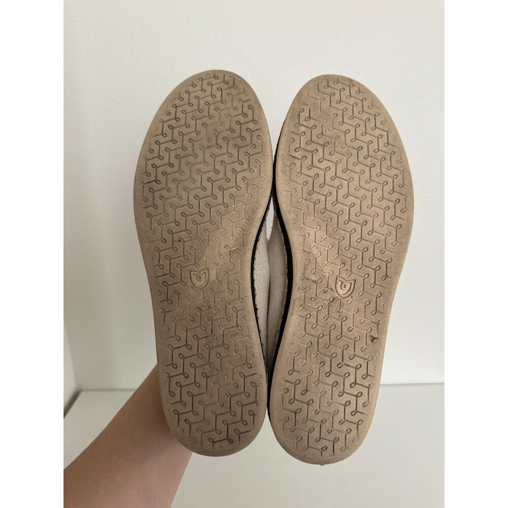 Rothy's Boardwalk Espadrille Flat Slip On Shoes Ivory White Workwear Women's 9.5 - Picture 9 of 10